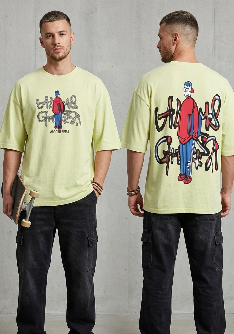 Monarch Oversized T-Shirt Combo (Pack of 2) - Edition 15