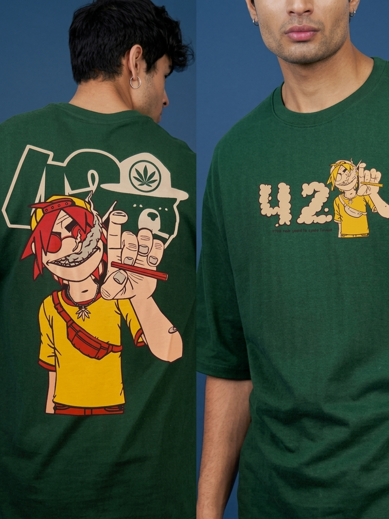 Monarch Oversized T-Shirt Combo (Pack of 2) - Edition 17