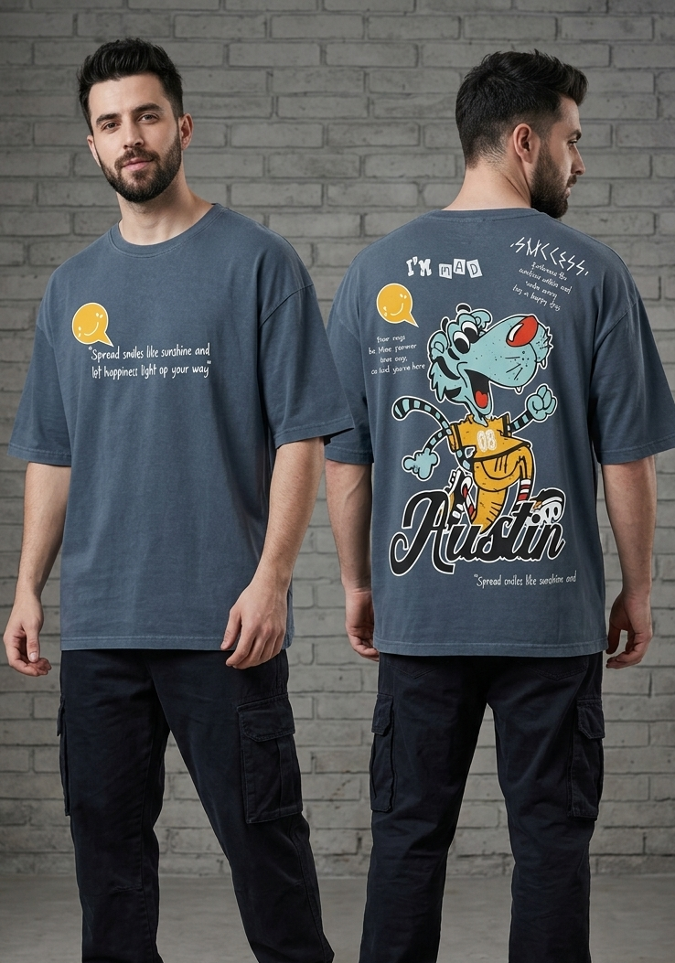 Monarch Oversized T-Shirt Combo (Pack of 2) - Edition 23