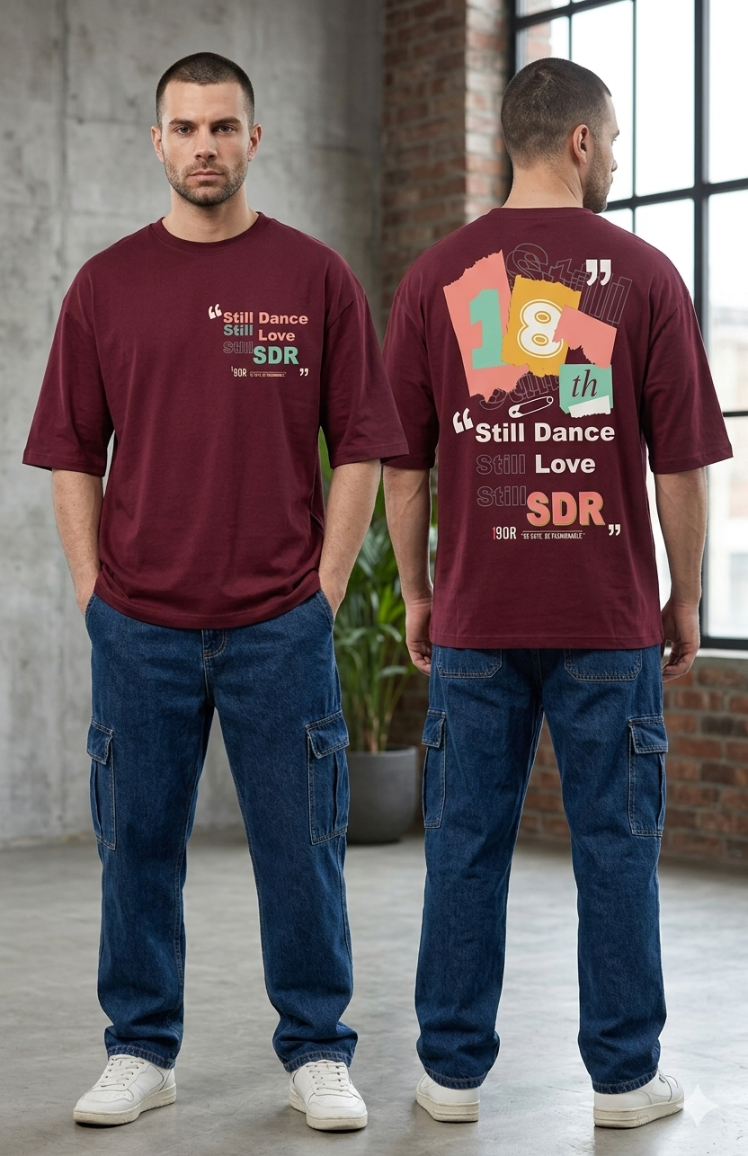 Monarch Oversized T-Shirt Combo (Pack of 2) - Edition 6